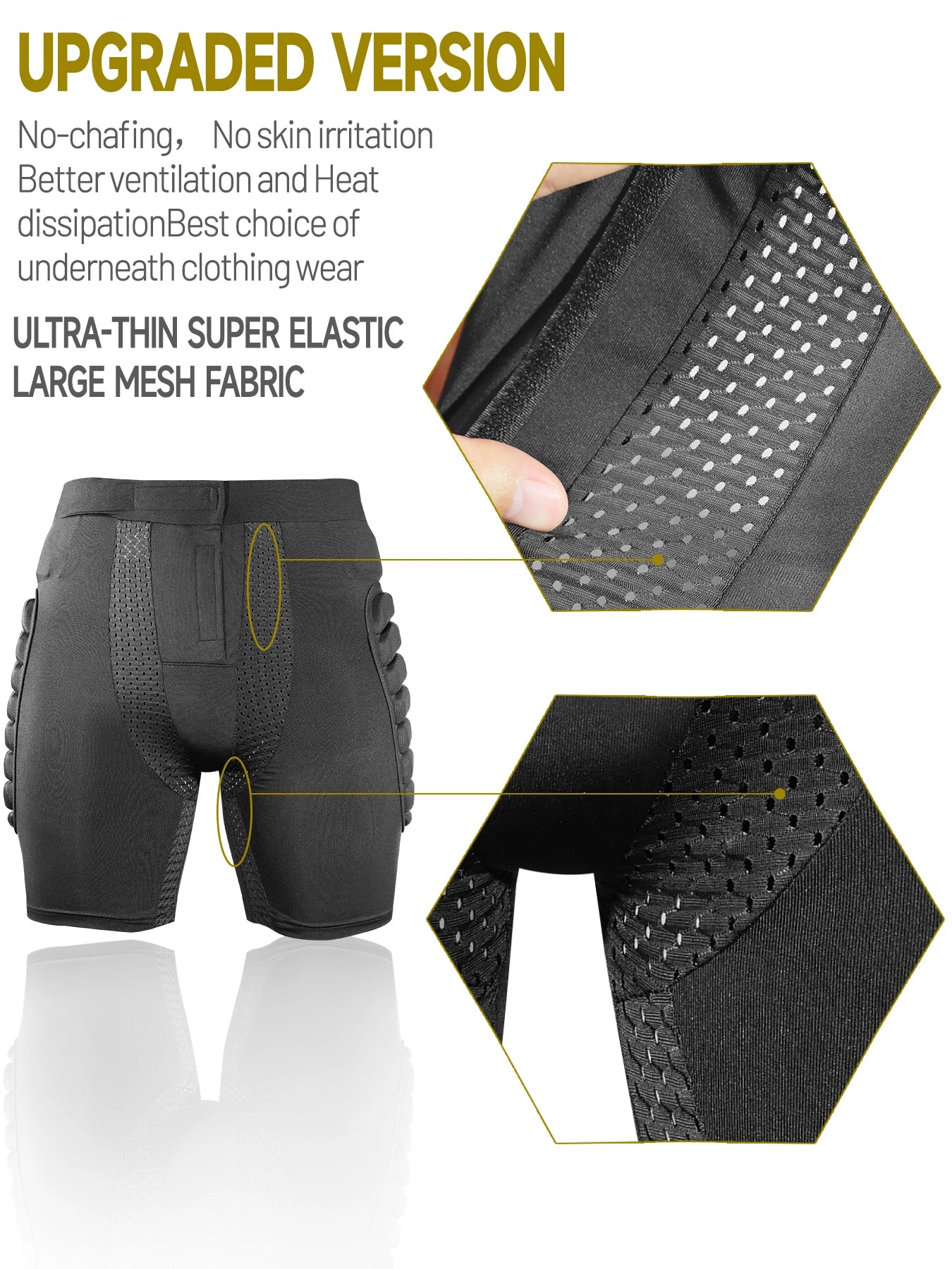 Ultimate 3D Protective Sports Shorts™